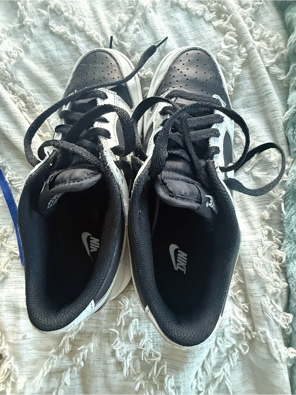 Nike Dunk Low Kids Black Platinum Sneakers